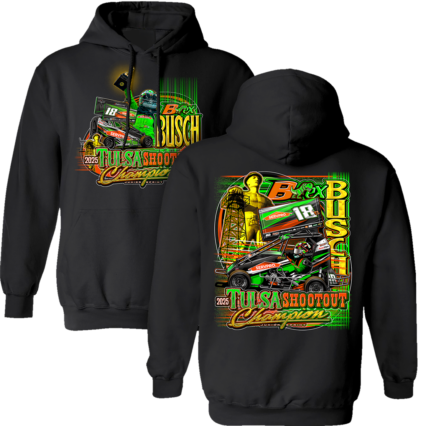 BREXTON BUSCH TULSA SHOOTOUT CHAMPION HOODIE