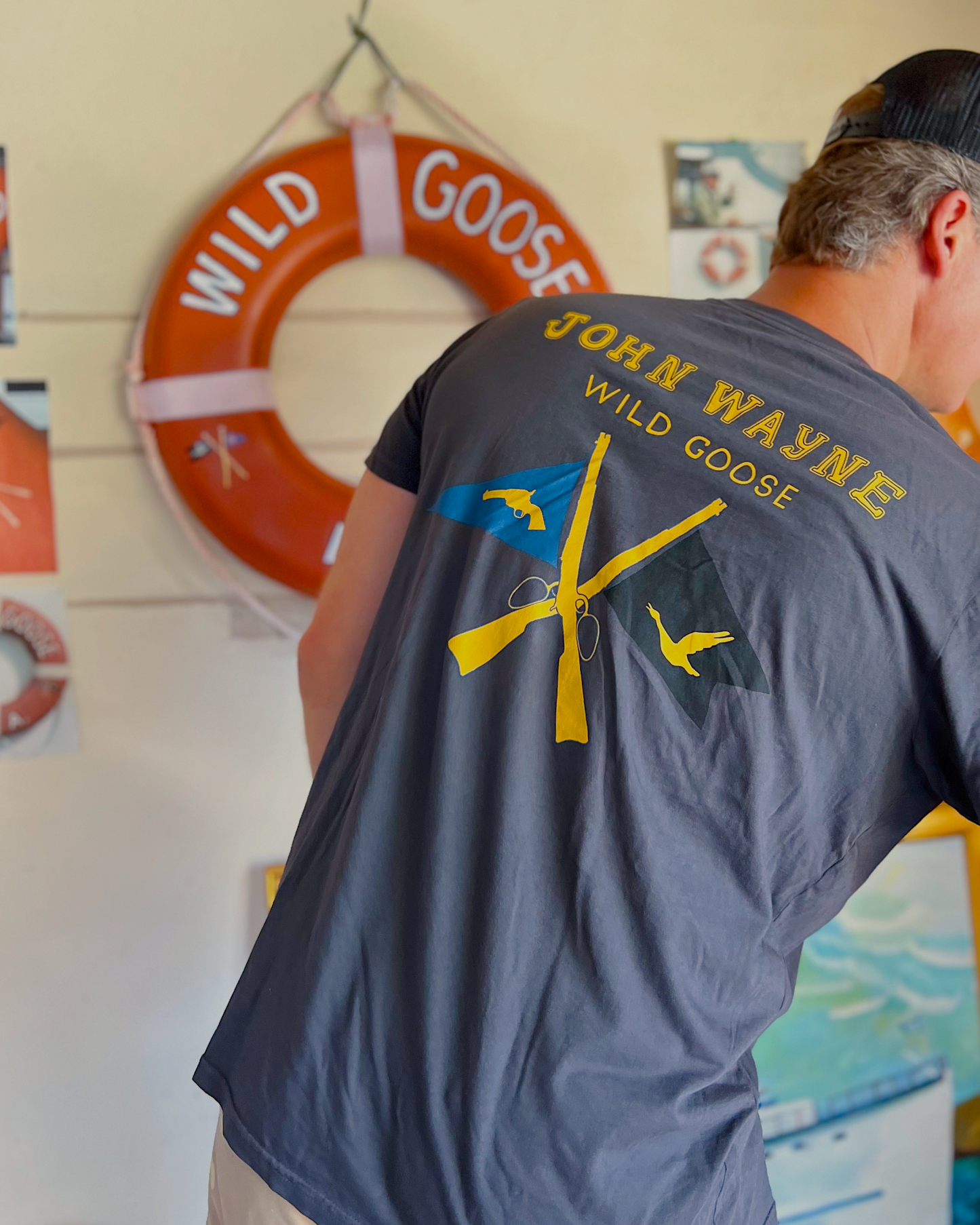 Wild Goose T-Shirt - Vintage Black