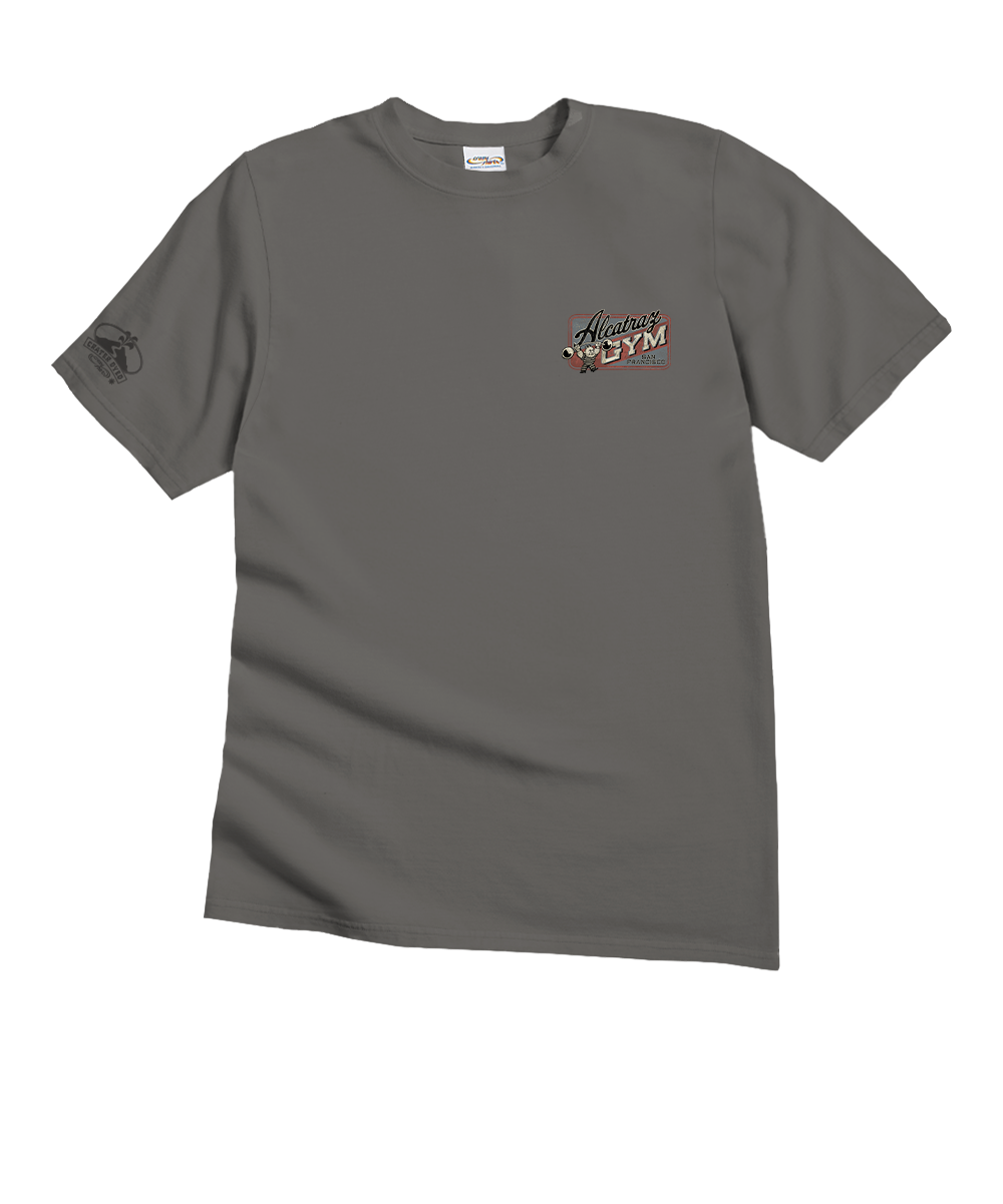 Alcatraz Gym - Crater Dyed® Short Sleeve Crewneck T-Shirt