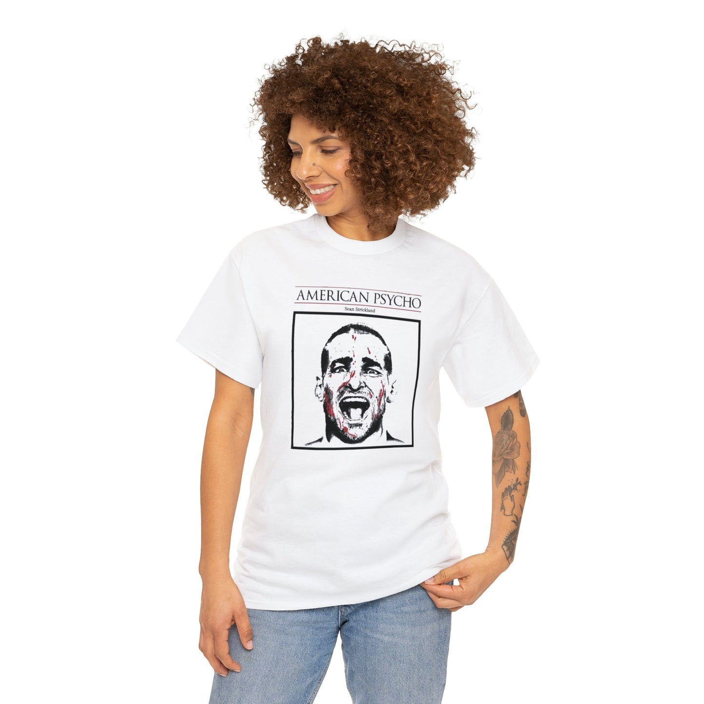Sean Strickland American Psycho - Unisex Heavy Cotton Tee