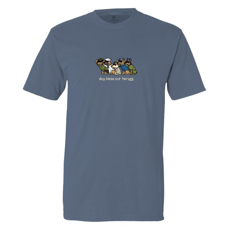 Dog Bless Our Heroes - Classic Tee