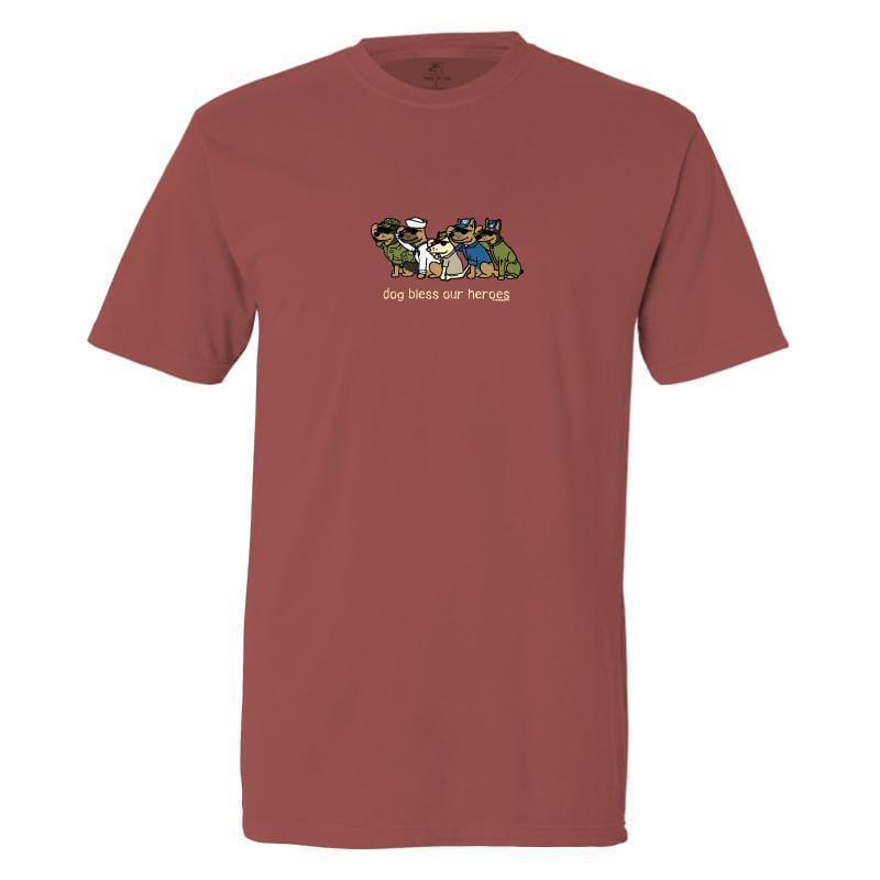 Dog Bless Our Heroes - Classic Tee