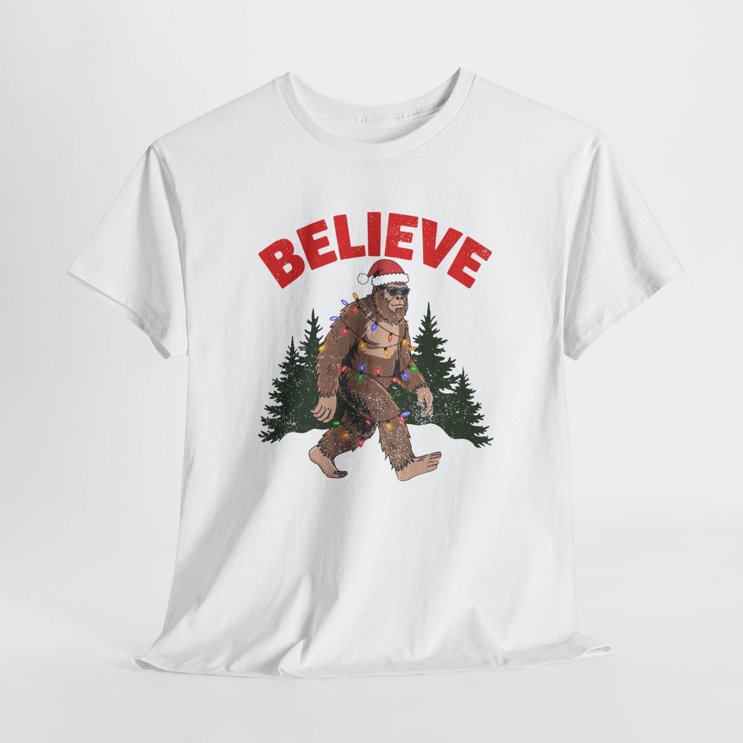 Funny Bigfoot Christmas T-Shirt