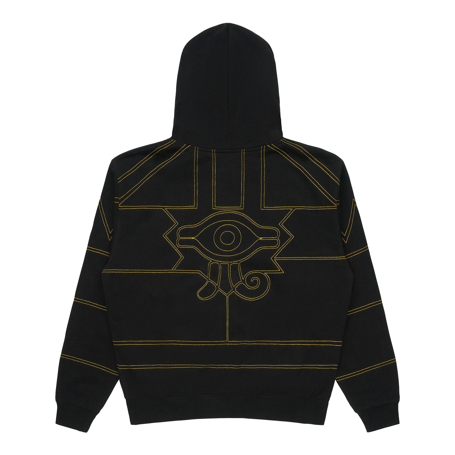 YUGIOH PUZZLE ZIP HOODIE (BLACK)
