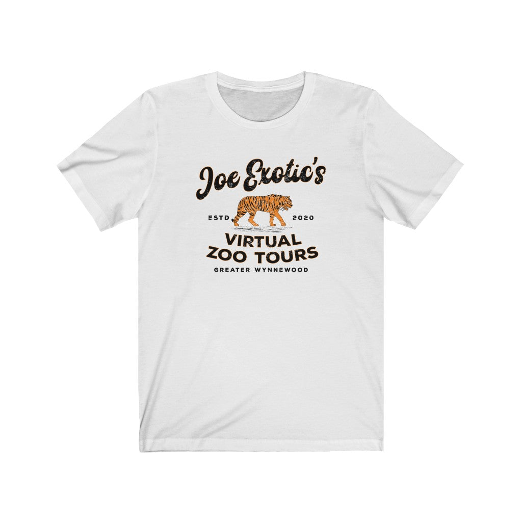 Joe Exotic's Virtual Zoo Tours Men's/Unisex Super Soft Tee