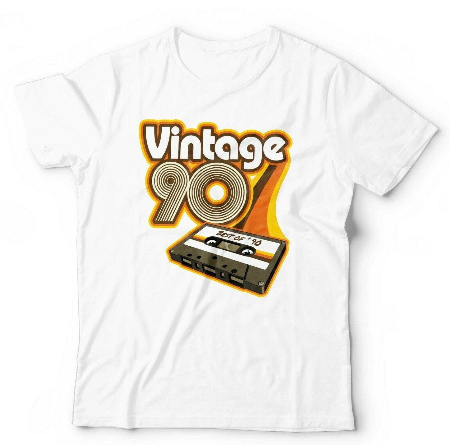 Vintage 90's Cassette Tape Tshirt Unisex