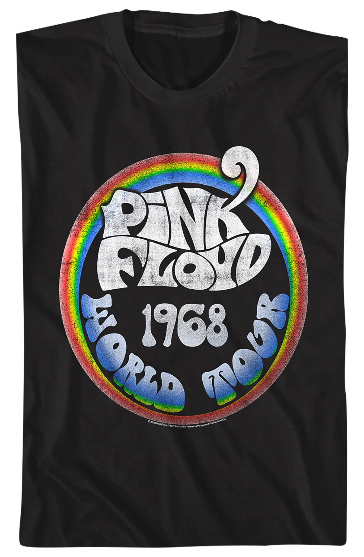 1968 World Tour Pink Floyd T-Shirt
