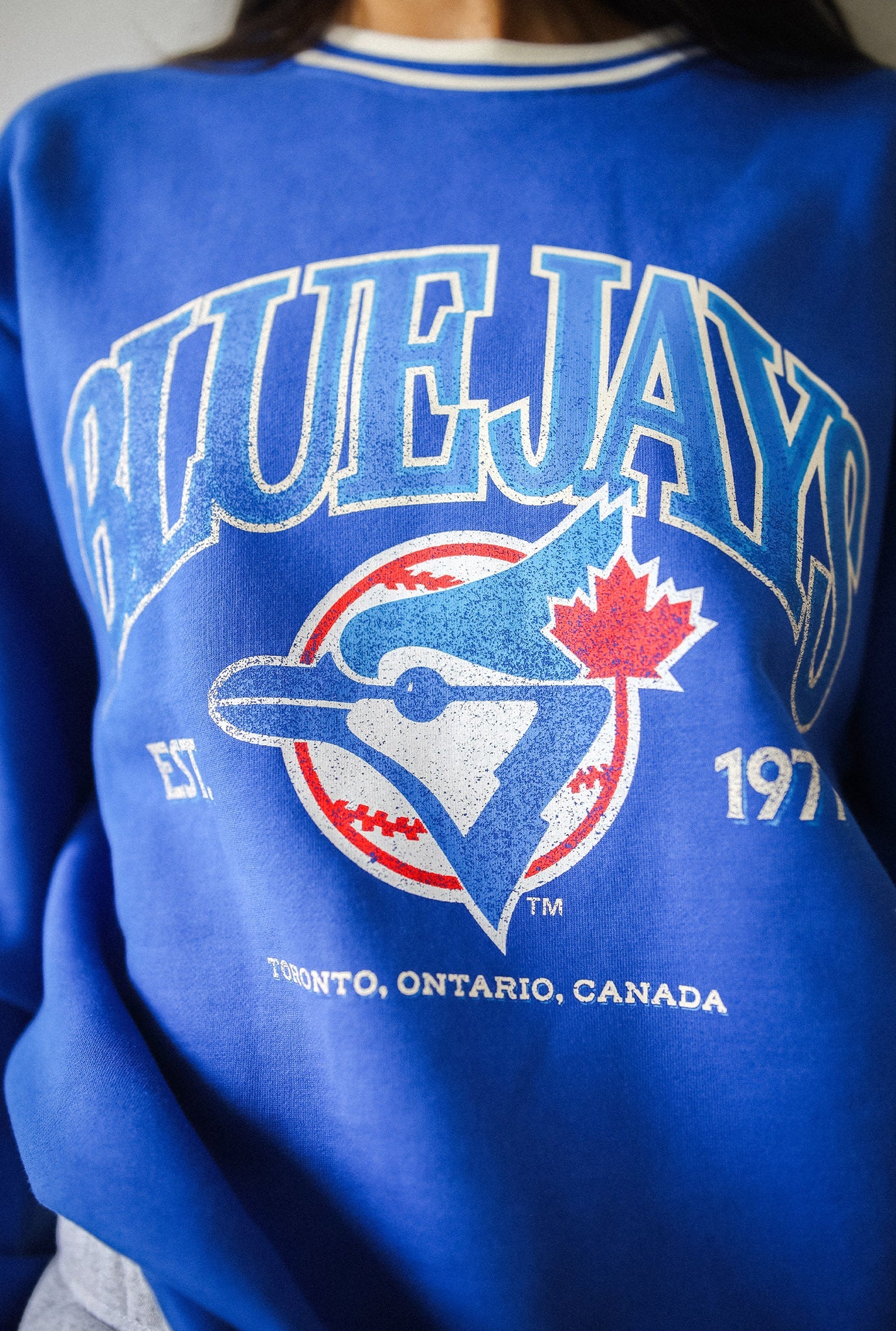 Toronto Blue Jays '92/93 Champions Heavyweight Crewneck - Royal