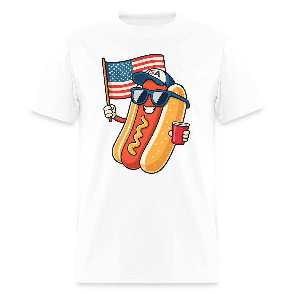 4th of July Hotdog T Shirt