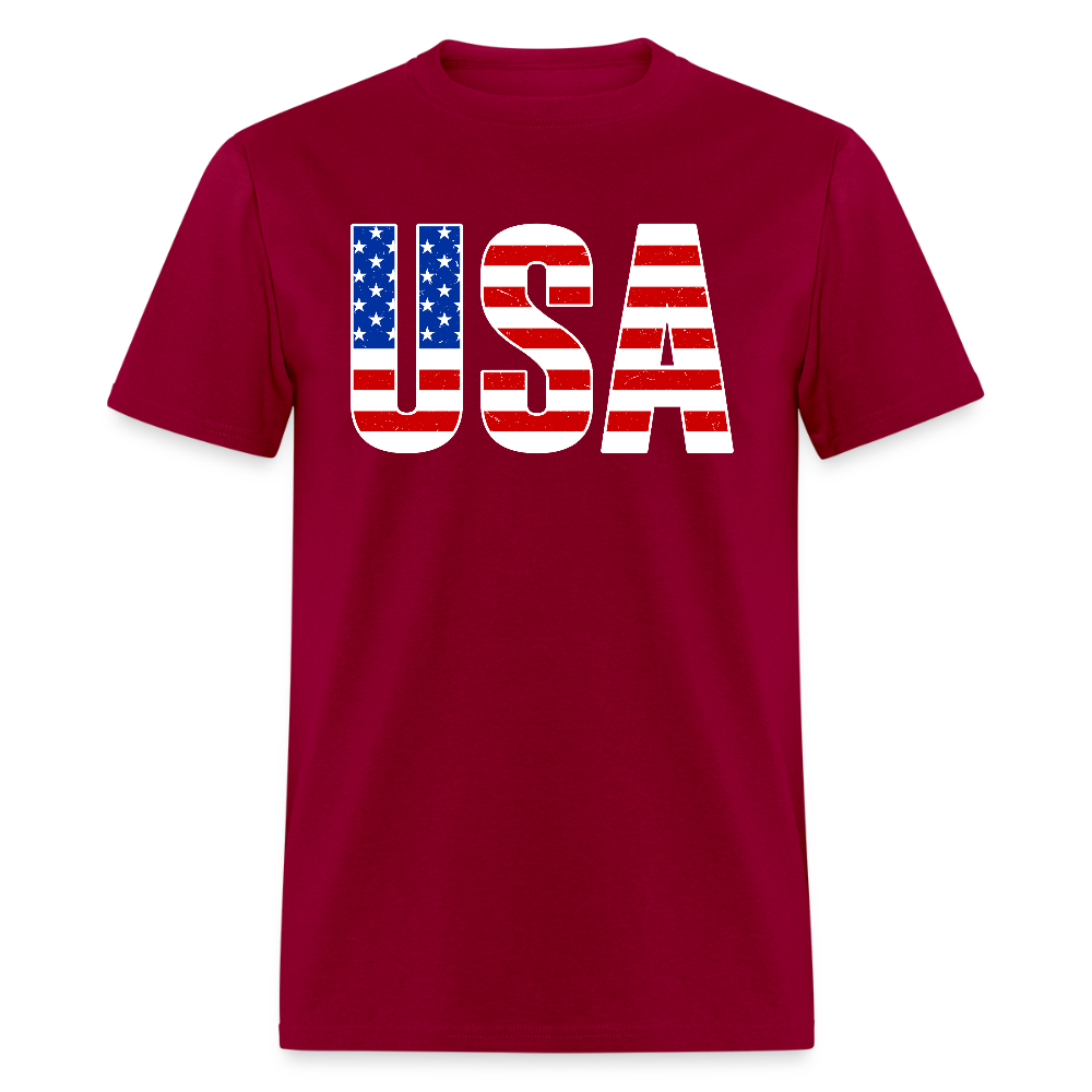 USA Patriotic American Flag T Shirt