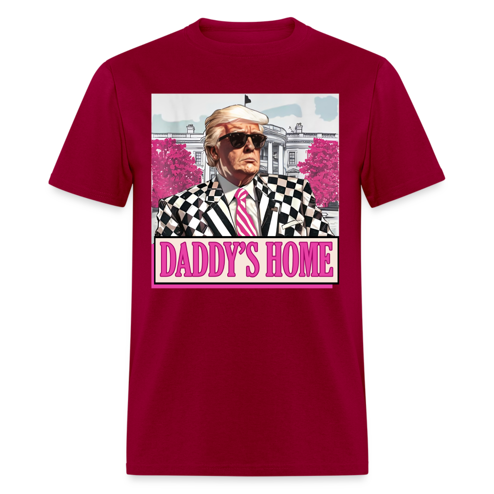 Daddy's Home Funny Pink Donald Trump T Shirt