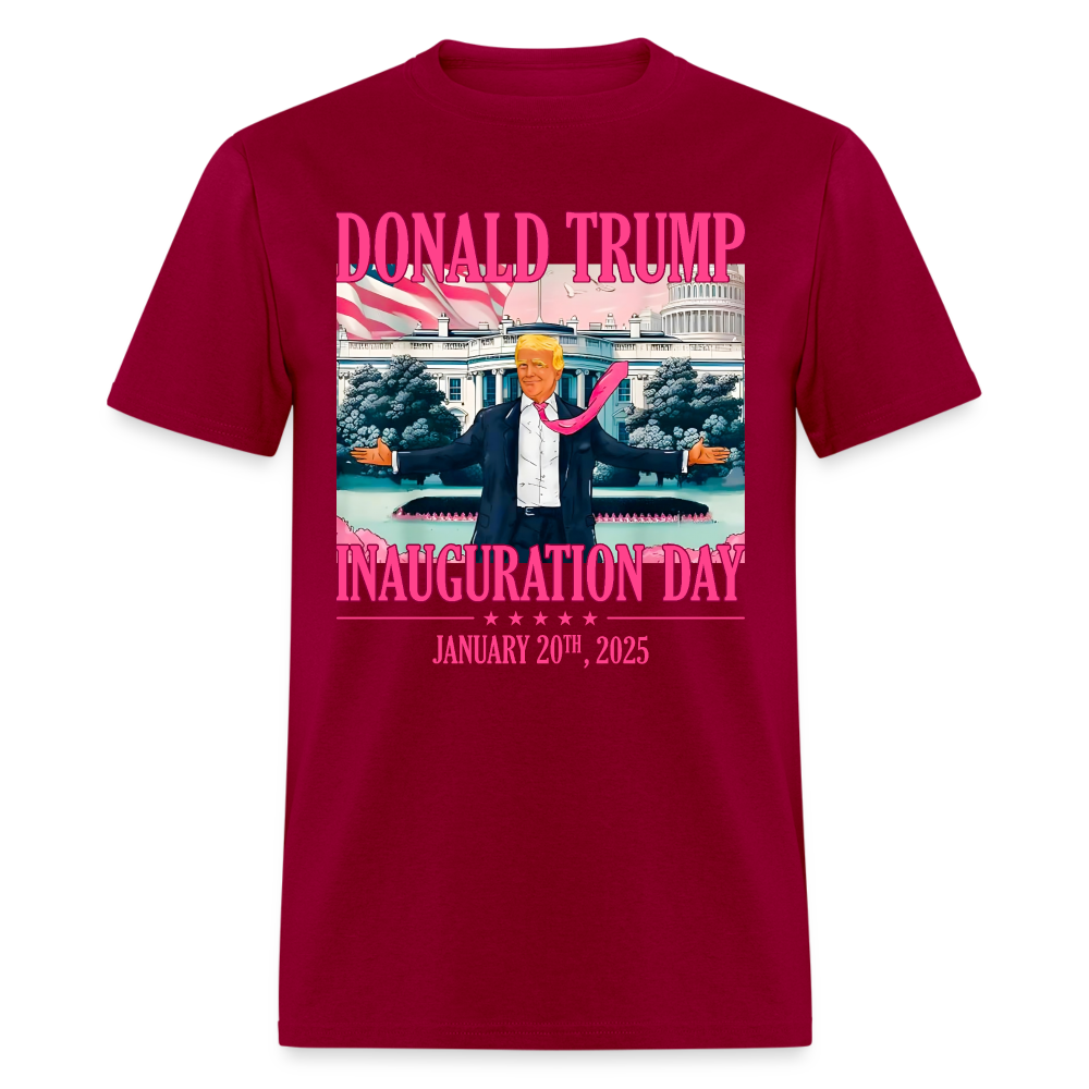 Donald Trump Inauguration Day 2025 Pink Version T Shirt