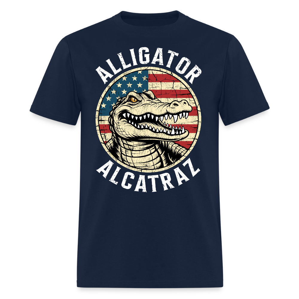 Alligator Alcatraz Vintage T Shirt