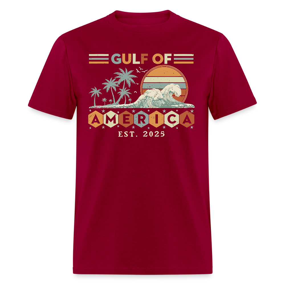 Vintage Gulf of America 2025 Retro Beach T Shirt