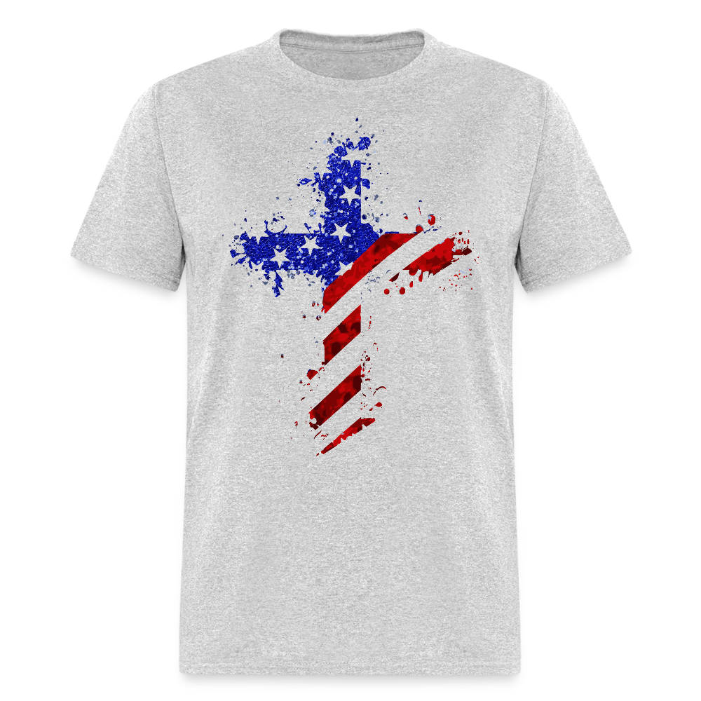 American Flag Cross T Shirt
