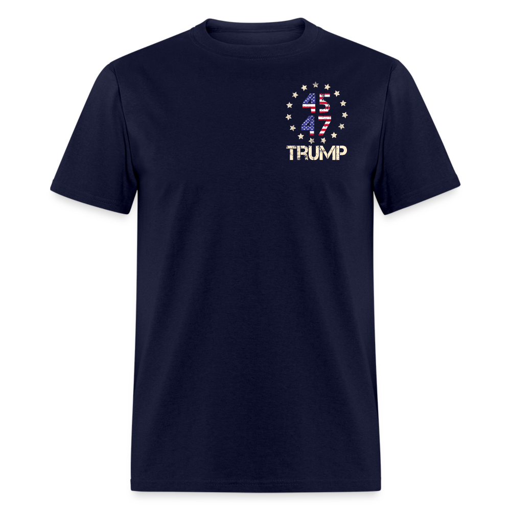 45 47 Trump 2024 Take American Back US Flag T Shirt
