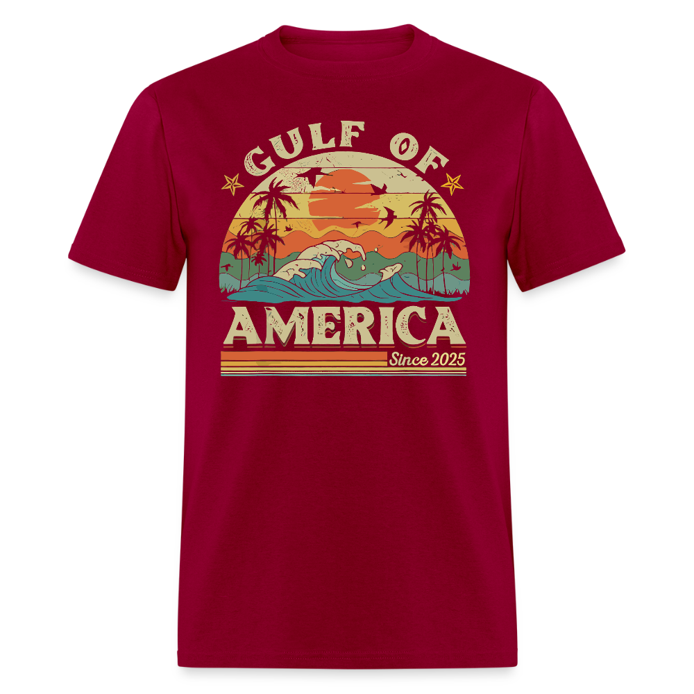 Gulf of America Since 2025 Retro Beach T Shirt