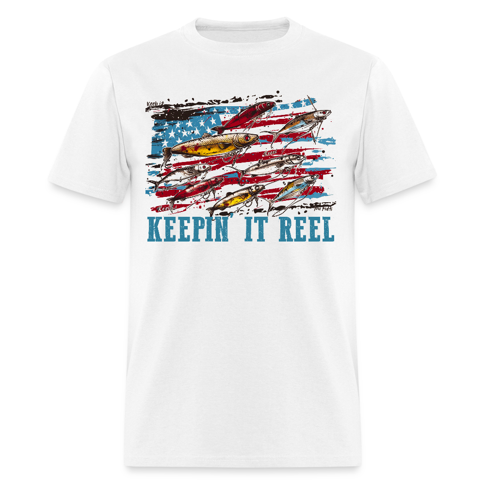 American Fish Keepin' It Reel T Shirt
