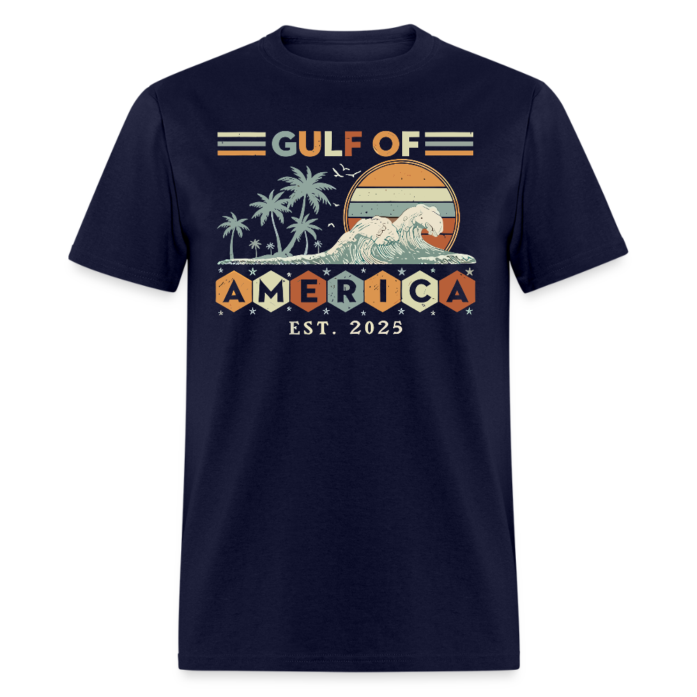 Vintage Gulf of America 2025 Retro Beach T Shirt