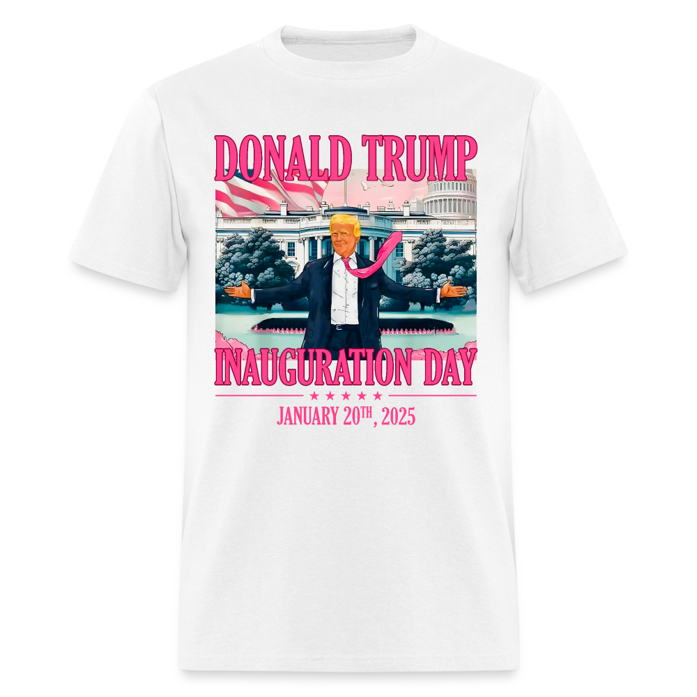 Donald Trump Inauguration Day 2025 Pink Version T Shirt