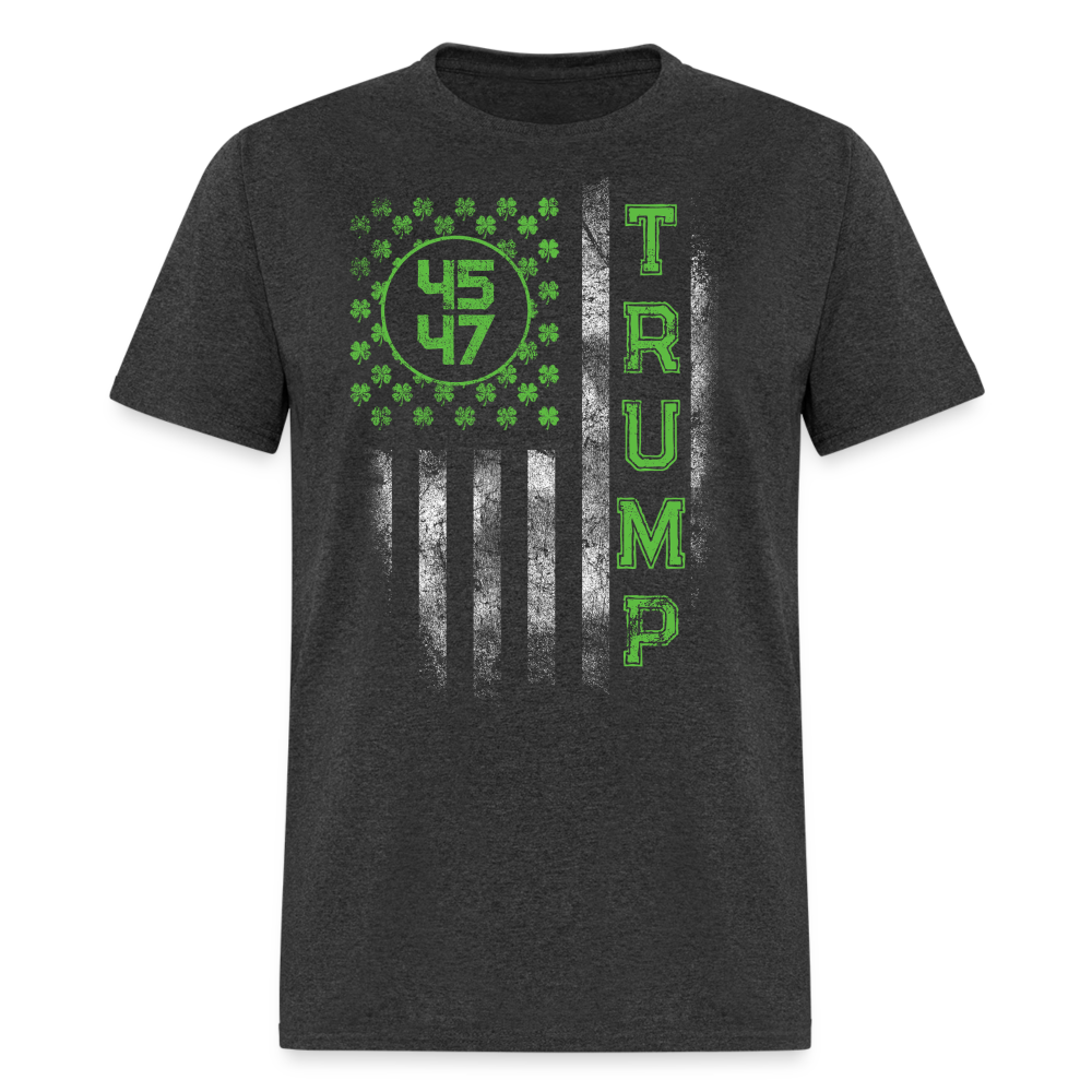 American Flag Trump 45 47 St Patrick's Day T Shirt