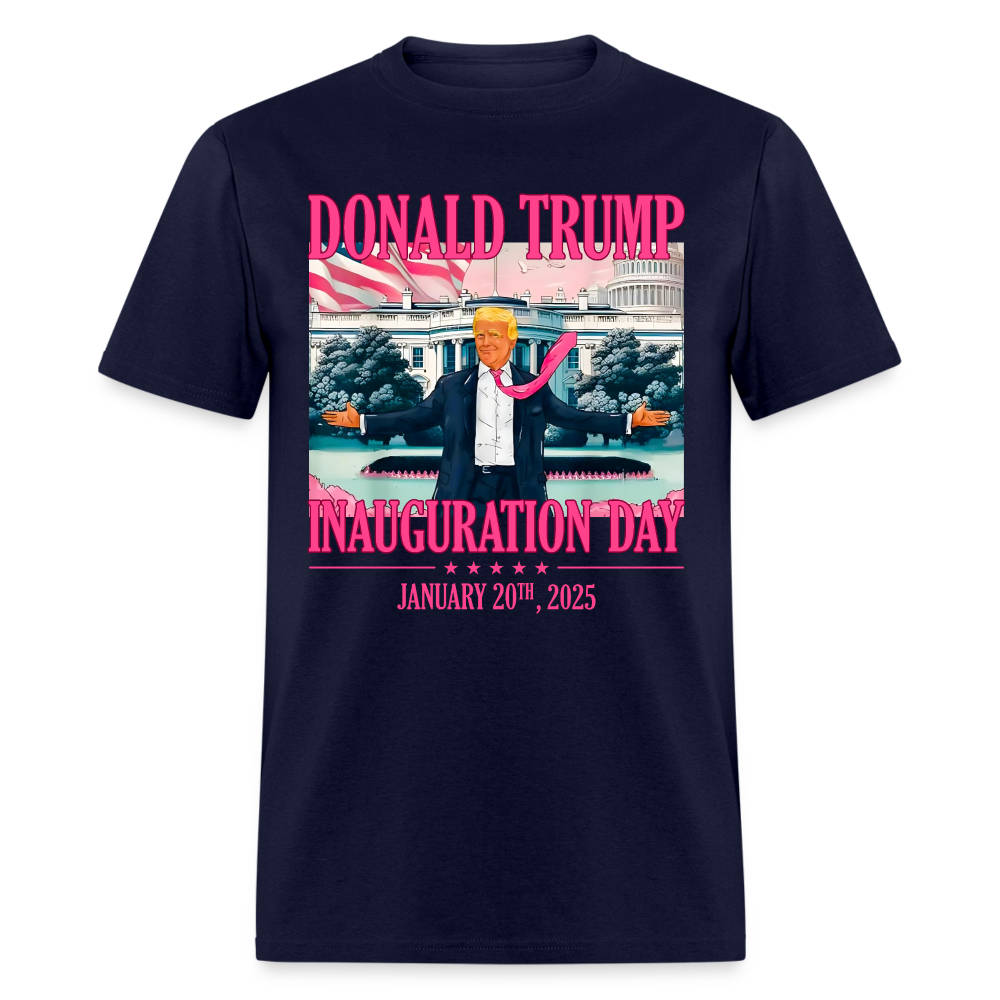 Donald Trump Inauguration Day 2025 Pink Version T Shirt