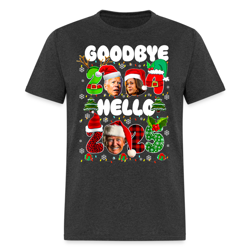 Funny Goodbye 2024 Hello 2025 T Shirt