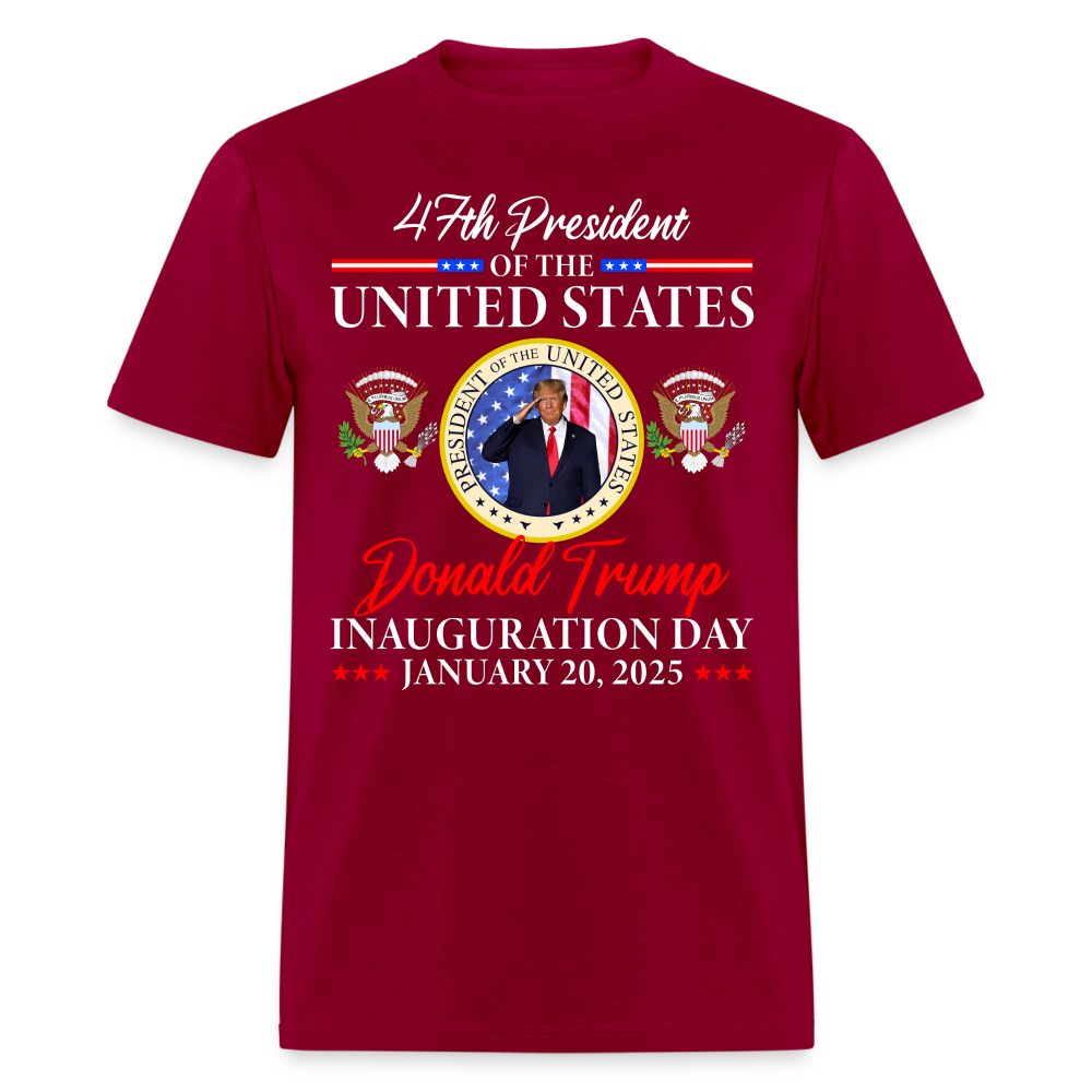 47th President Of The United States Inauguration Day 2025 T Shirt