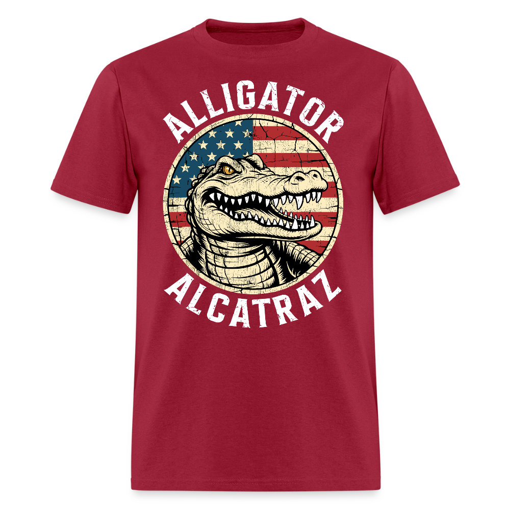 Alligator Alcatraz Vintage T Shirt