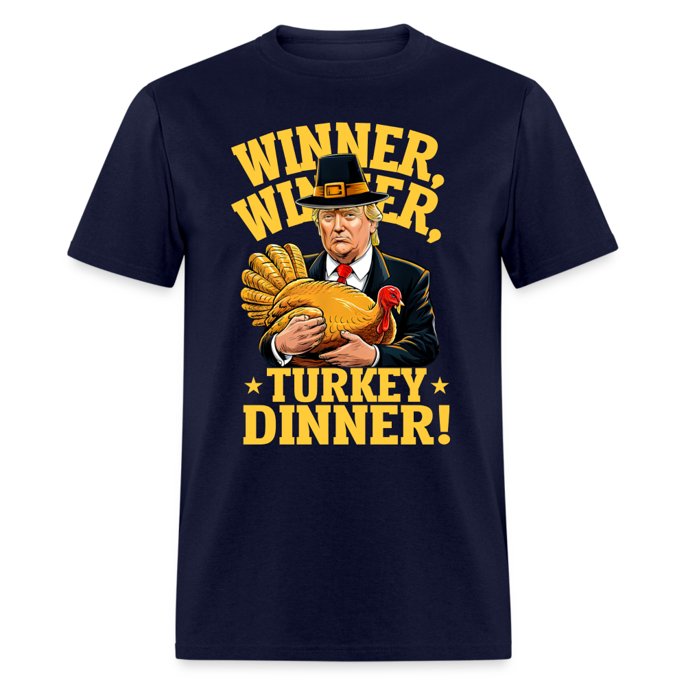 Funny Trump Winner Turkey Dinner Thanksgiving T Shirt