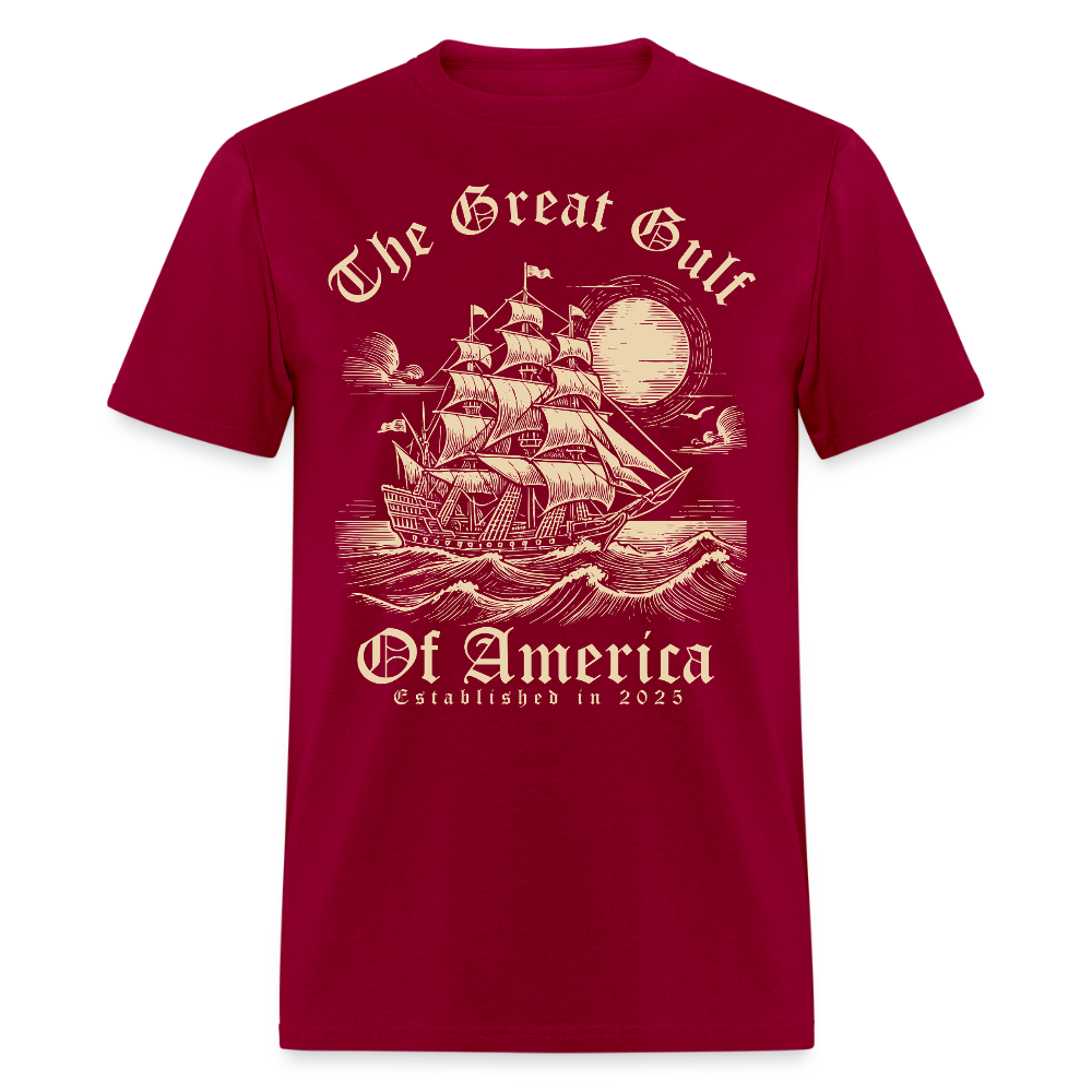 The Great Gulf Of America Established 2025 T Shirt