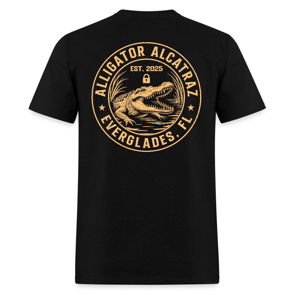 Alligator Alcatraz Everglades FL Est. 2025 Double-Sided Print T Shirt