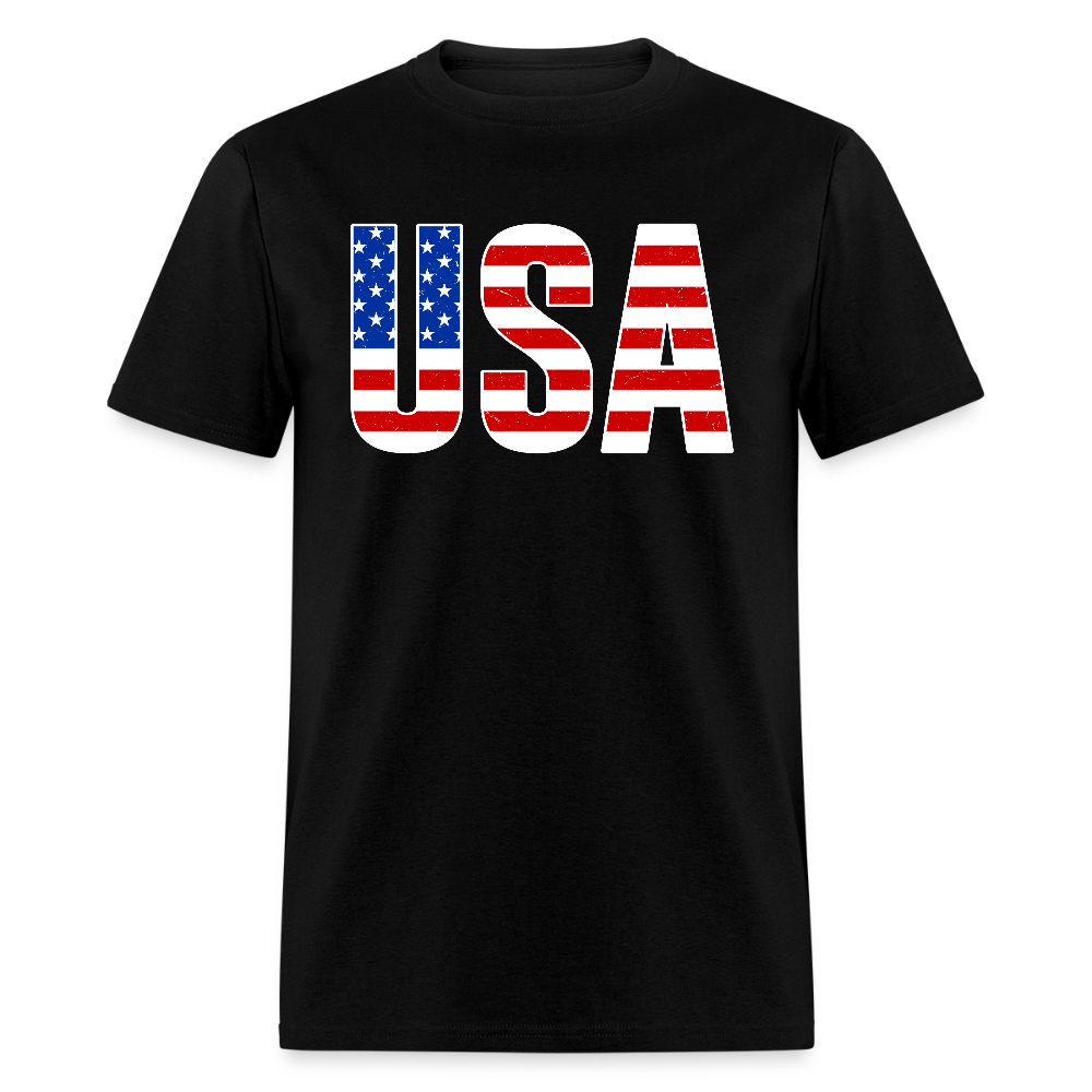 USA Patriotic American Flag T Shirt