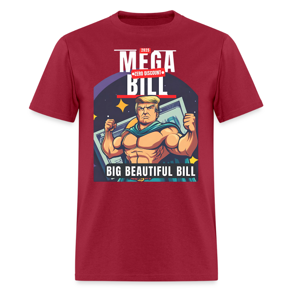 Mega Zero Discount Bill 2025 Big Beautiful Bill T Shirt