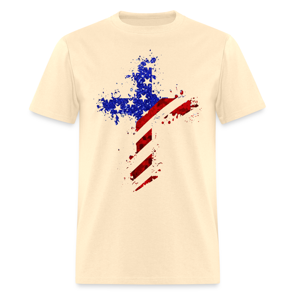 American Flag Cross T Shirt