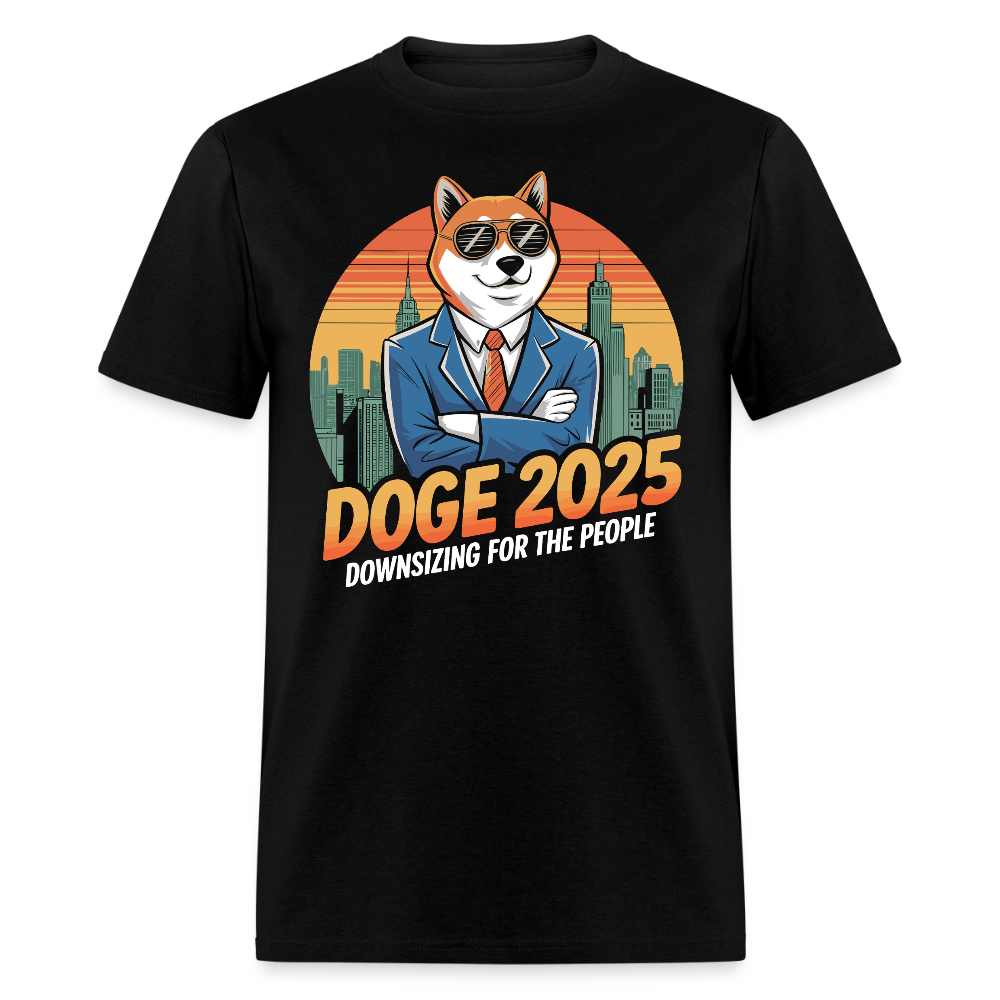 DOGE 2025 Downsizing for the People T Shirt