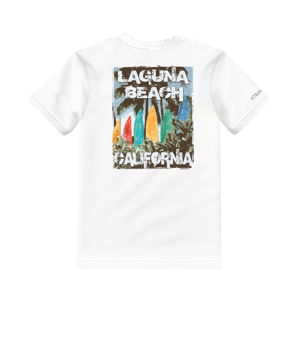 Vintage Boards - White Short Sleeve Crewneck T-Shirt