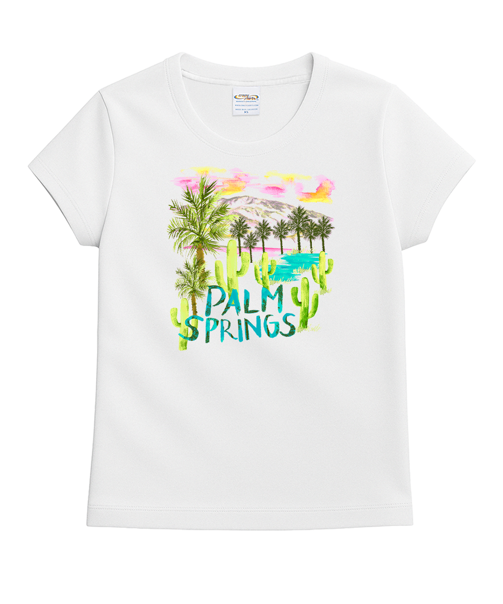 The Desert Getaway - White Short Sleeve Crewneck T-Shirt