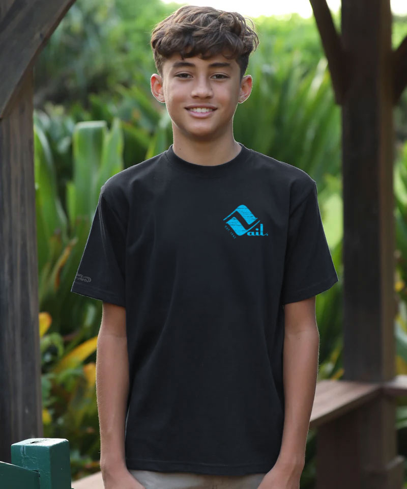 Retro Vail Black Short Sleeve Crewneck T-Shirt