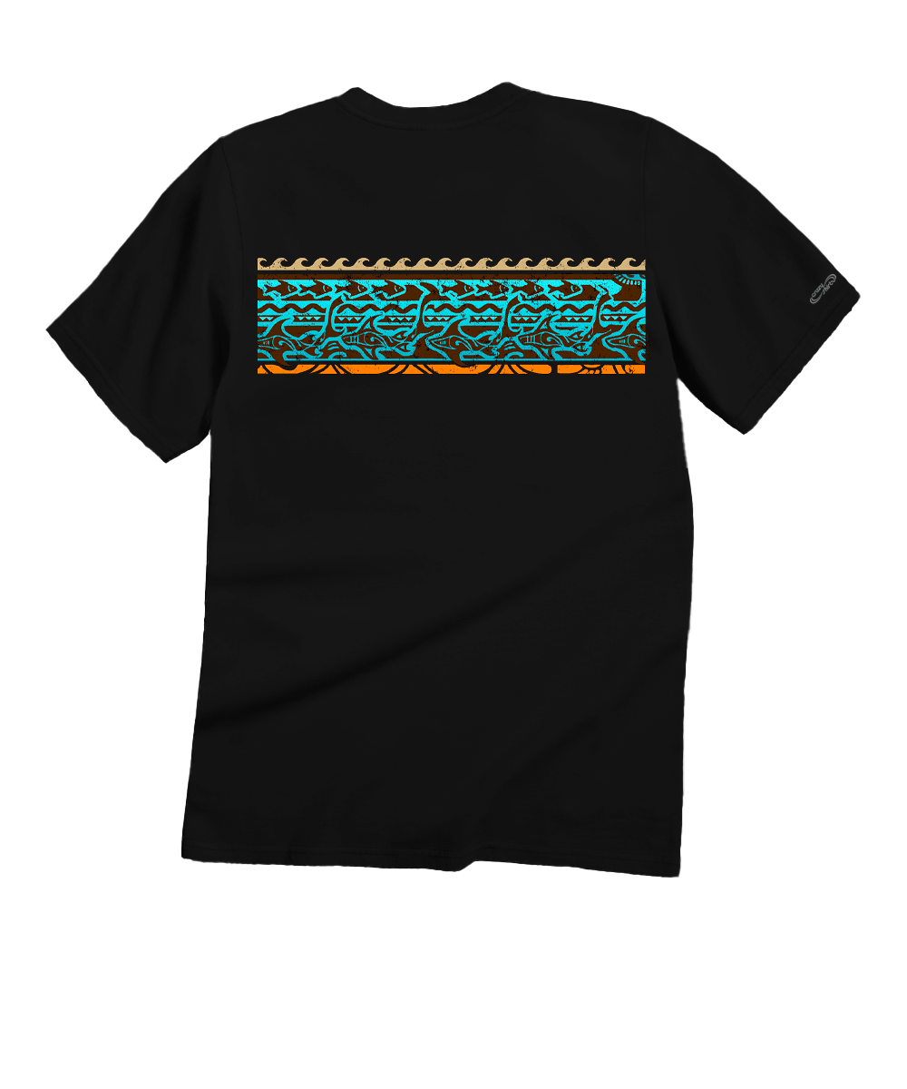 Mano Guardian Band - Black Short Sleeve Crewneck T-Shirt