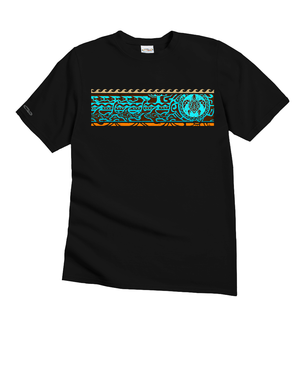 Mano Guardian Band - Black Short Sleeve Crewneck T-Shirt