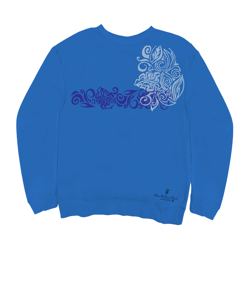 Jakarta Joe - Blue Hawaii Dyed Long Sleeve Sweatshirt
