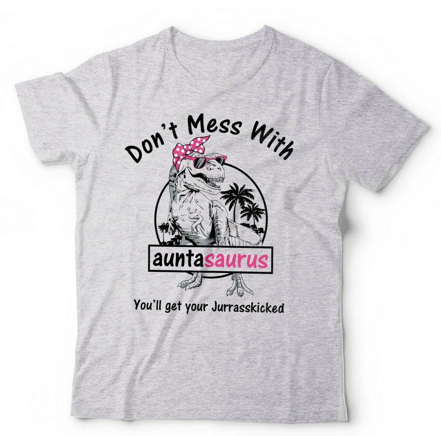 Don't Mess With Auntasaurus 2 Tshirt Unisex