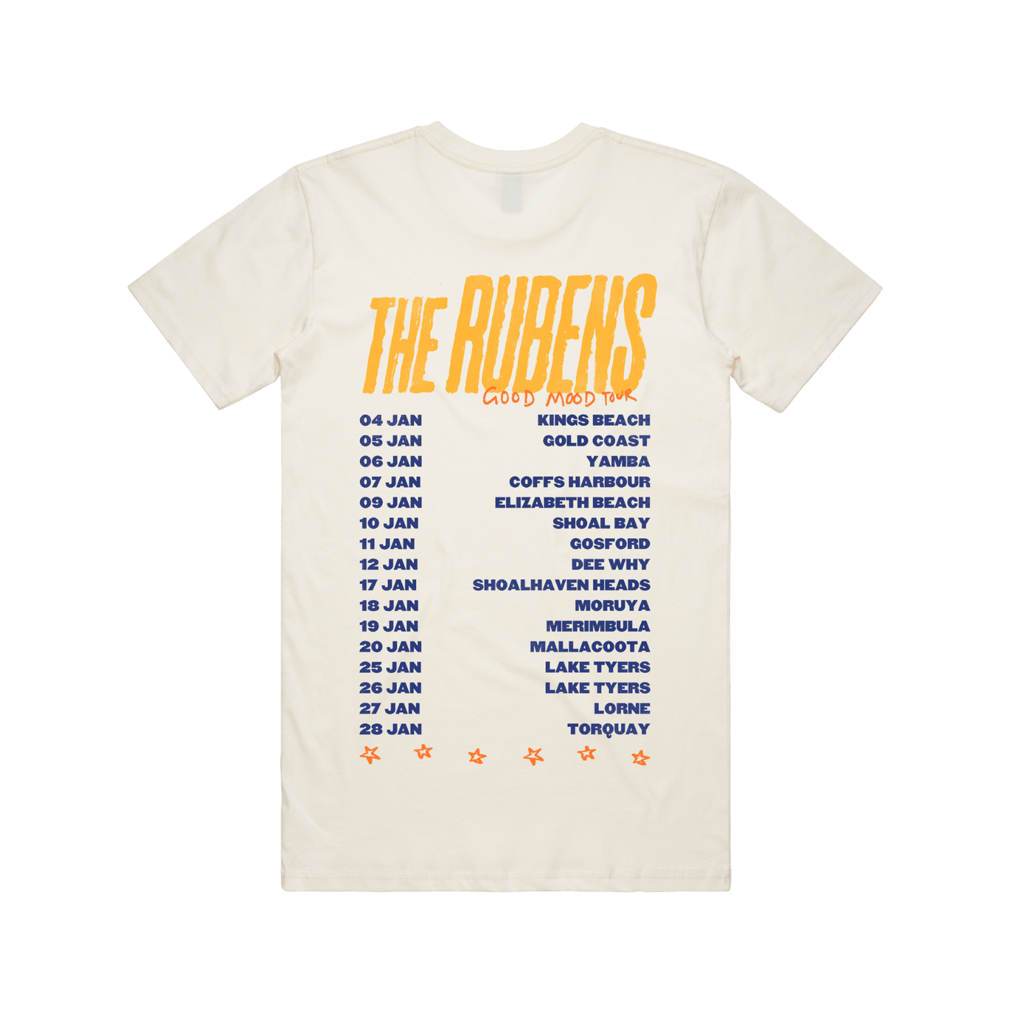 The Rubens / Good Mood Tour Tee