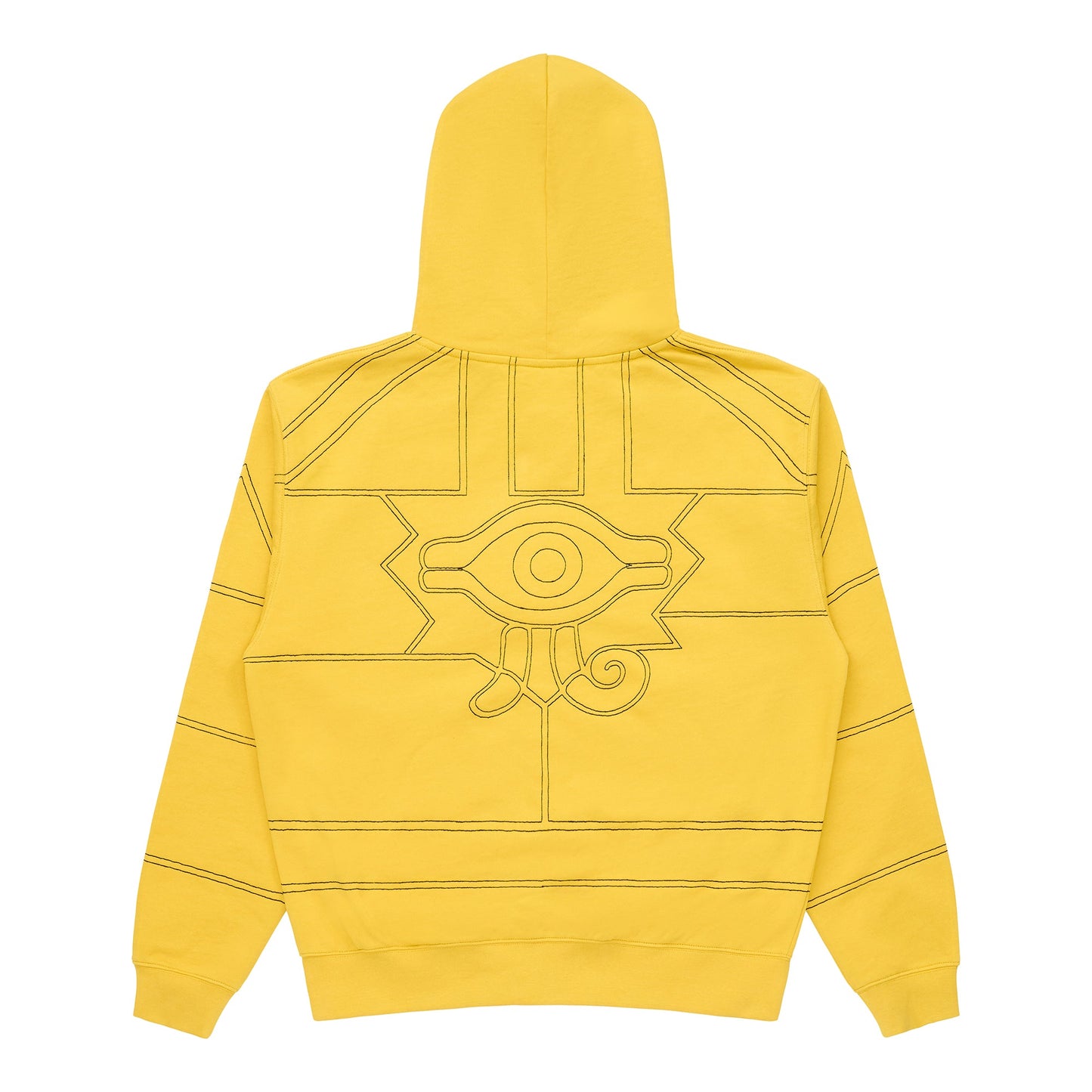 YUGIOH PUZZLE ZIP HOODIE (YELLOW)
