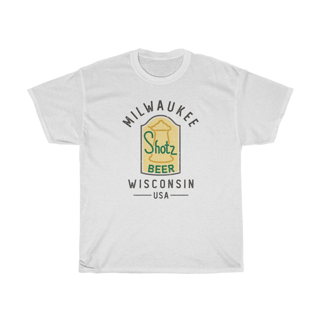 Shotz Beer Men's Relaxed Fit Short Sleeve Tee