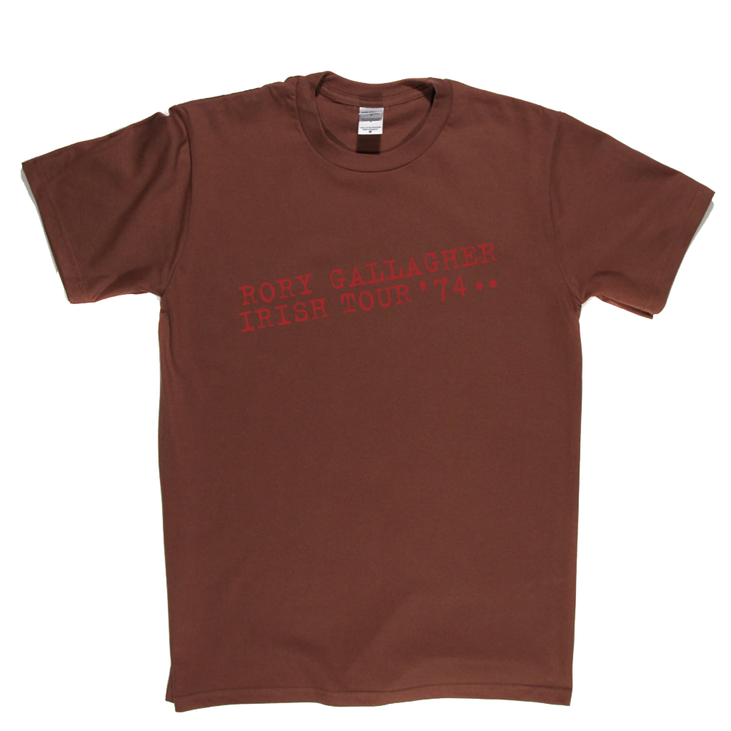 Rory Gallagher Irish Tour 74 T-Shirt