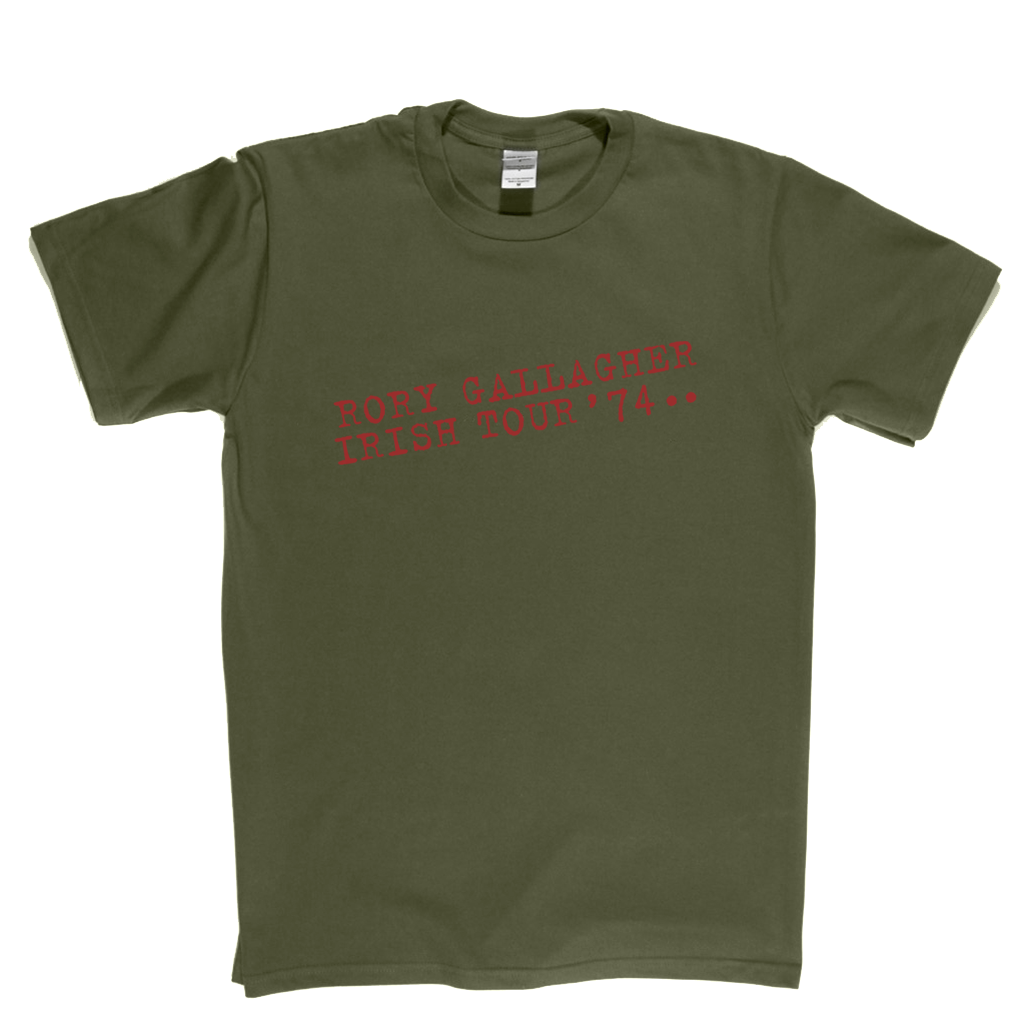 Rory Gallagher Irish Tour 74 T-Shirt