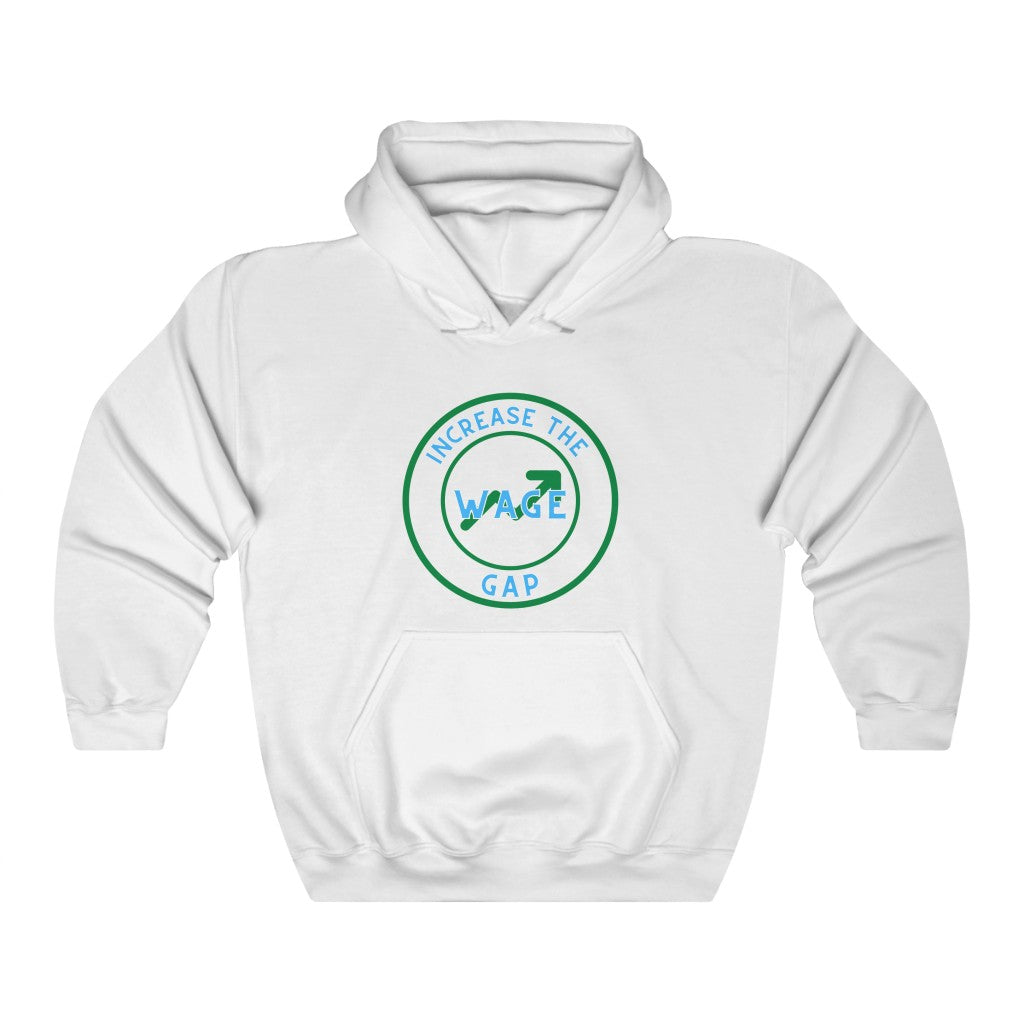 Increase the Wage Gap - Unisex Heavy Blendâ„¢ Hooded Sweatshirt - ALL COLORS - Hot Take