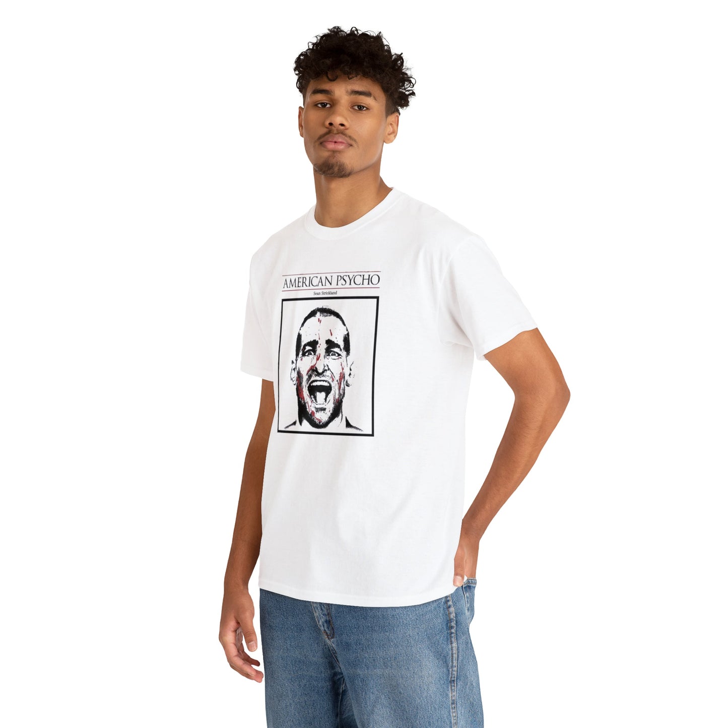 Sean Strickland American Psycho - Unisex Heavy Cotton Tee